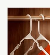 Utopia Home Plastic Hangers 50 Pack - Perfect Space Saving Clothes Hanger - Durable and Strong - ...