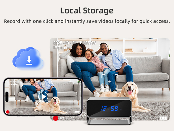 hidden camera with audiovideo