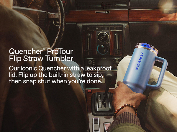Our iconic Quencher with a leakproof lid.