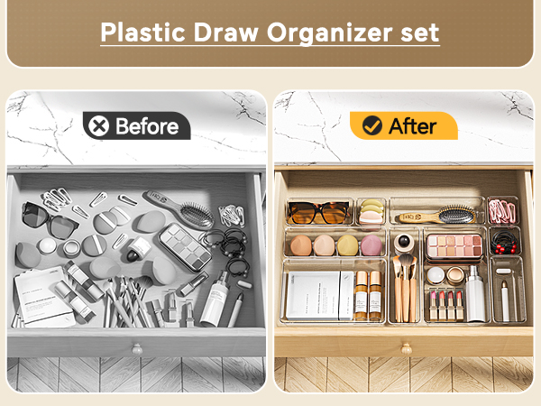 Desk Drawer Organizer Trays
