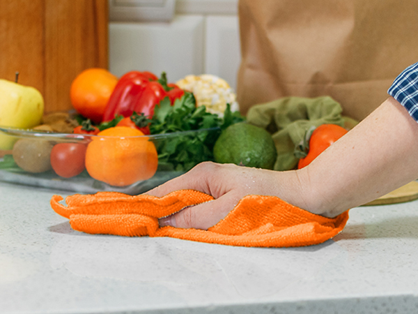 cleaning rags