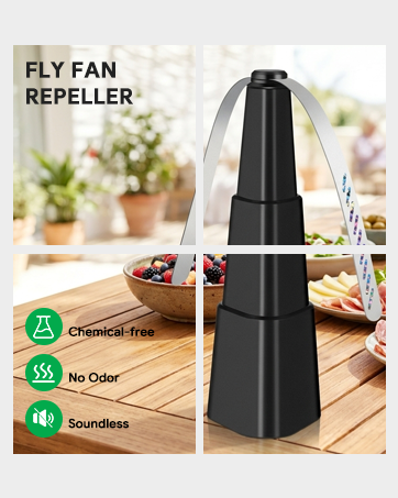 fly repellent fan