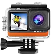Andoer Action Camera Sport Camera 4K Ultra HD 24MP Waterproof Anti-Shaking with 2.0in Touch Contr...