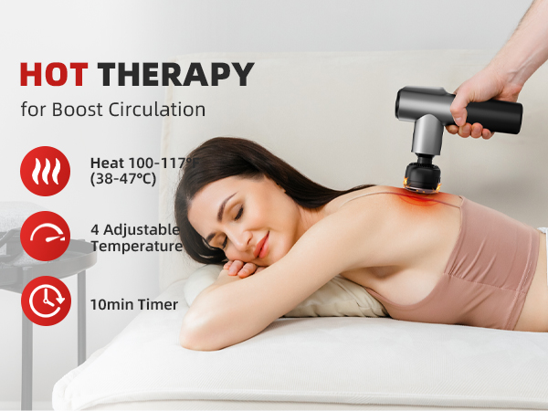 heated massage gun