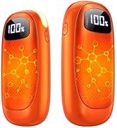 Hand Warmers Rechargeable - 2 Pack Electric Hand Warmers 14000mAh, 16 Hrs Warmth Dual-Sided Heati...