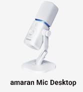 Amaran Mic Desktop Stand Kit Wireless Microphone,AI Noise Reduction, USB-C | 50m NPU+DSP Dual-Chi...
