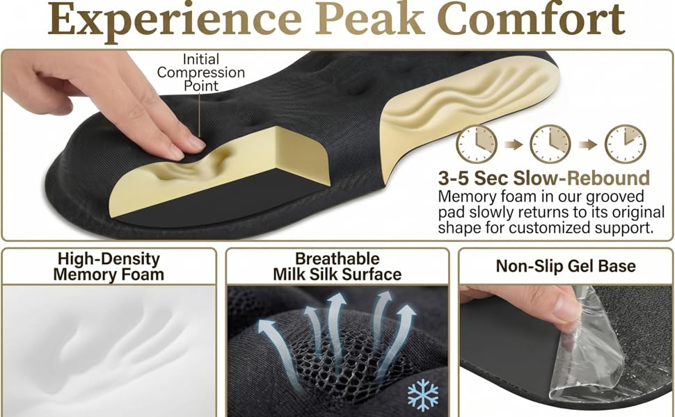 experience peak comfort