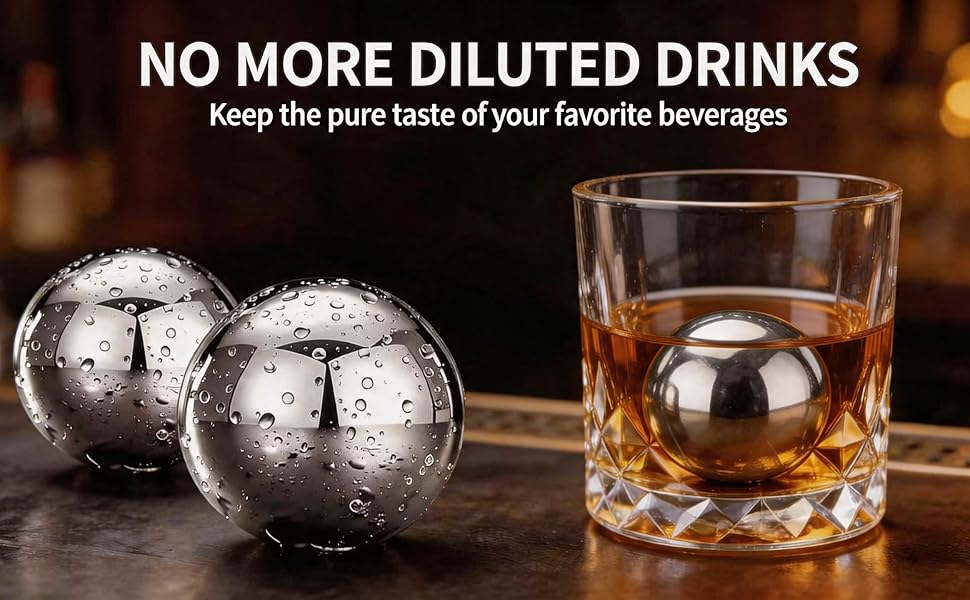 NO MORE DILUTED DRINKS