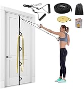 ATENTO Shoulder Rehab Pulley System with Foam Handles¦Arm Pulley with Muti-Anchor Door Strap for ...
