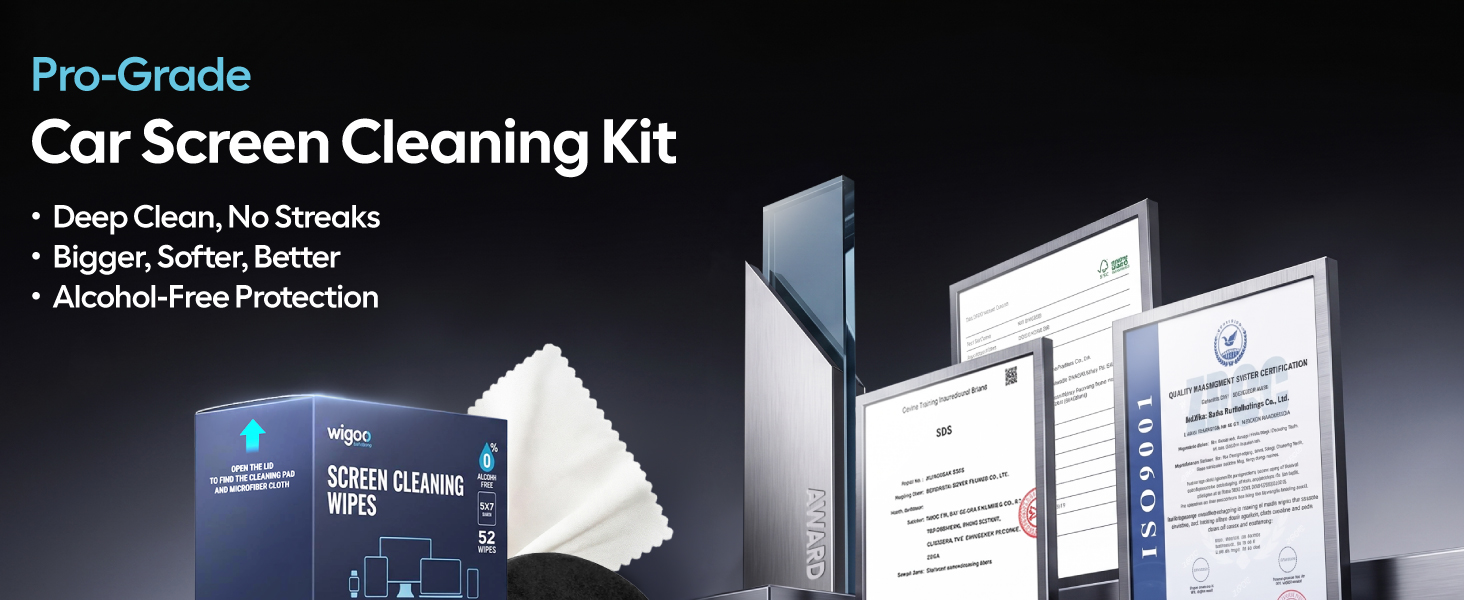 Pro-Grade Car Screen Cleaning Kit