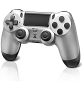 Puiseno Wireless Controller for PS-4, Dual Vibration Game Joystick/Motion Sensing/Touchpad/Speake...