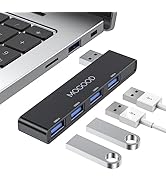 USB Splitter for Laptop MOGOOD USB Splitter USB Hub 3.0 USB Hub for Laptop Multiport Adapter for ...