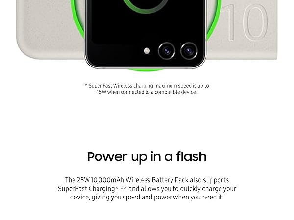 25W Wireless Battery Pack