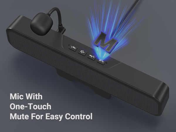 one-touch mute speaker