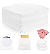Tebery 100 Pack Foam Wrap Pouches, 12'' x 12'' Dish Packing Foam Sheets with Fragile Label, Plate...