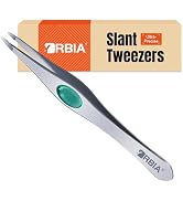 YRBIA Ultra Precision High-End Tweezers – Professional Plucker for Eyebrows &amp; Facial Hair, with L...