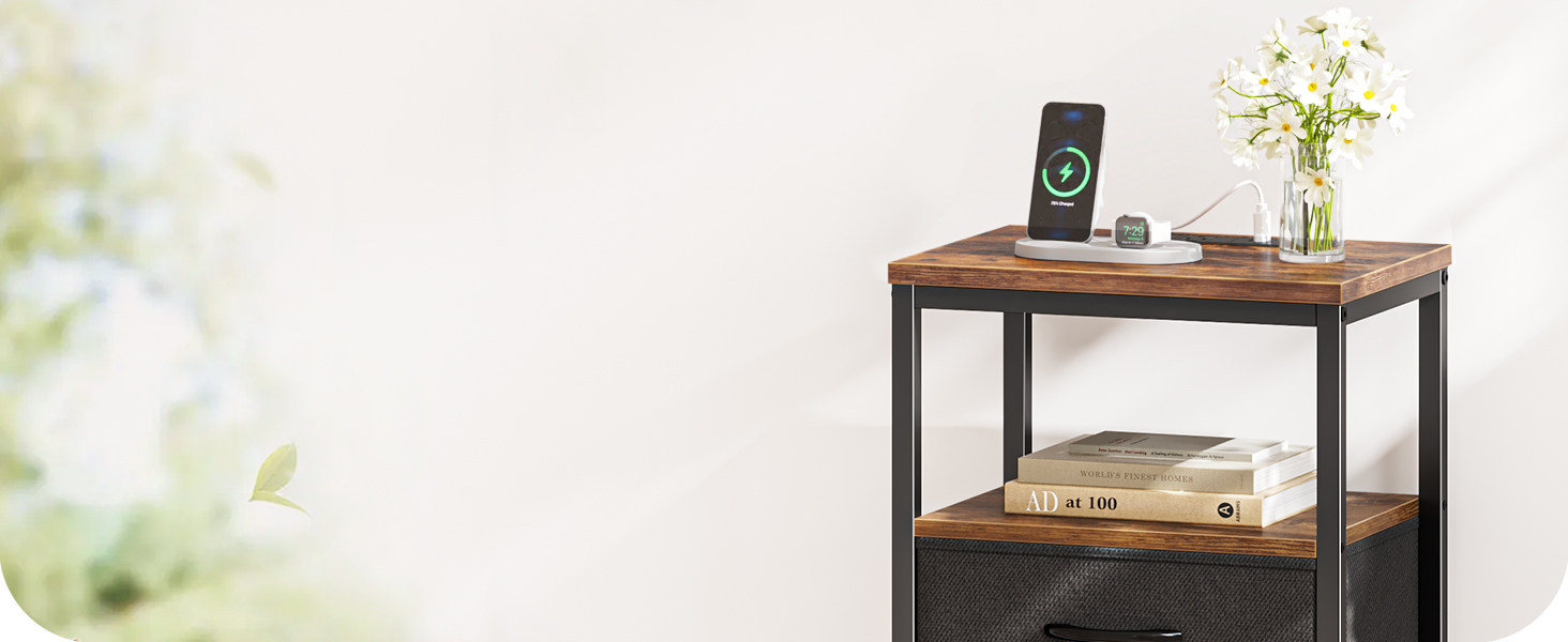 Nightstand side table end table