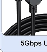 VoroDcip USB Extension Cable 3ft 2 Pack, USB 3.0 Extender Cord 5Gbps Data Transfer &amp; Fast Chargin...