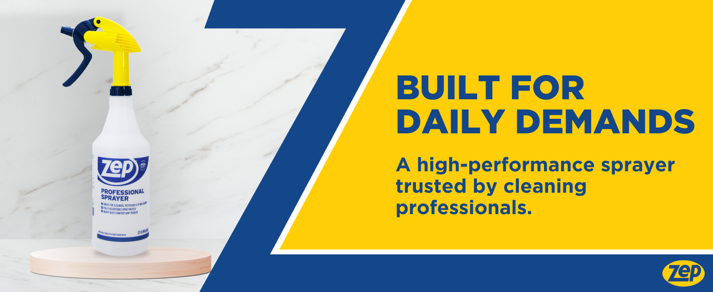 A high-performance sprayer trusted by cleaning professionals.