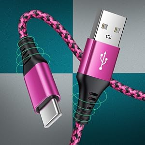 braided usb c cable