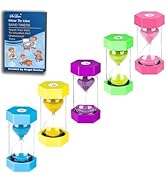 SuLiao Hourglass Sand Timer for Kids: Large Acrylic Unbreakable Sand Clock 3/5/10/20/30 Minutes, ...