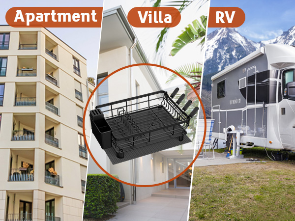 dish racks for kitchen counter