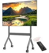 NB ERGONOMIC FCC Qualified Motorized Mobile Cart, Electric Lifting Stand for LCD OLED Flat Curved...