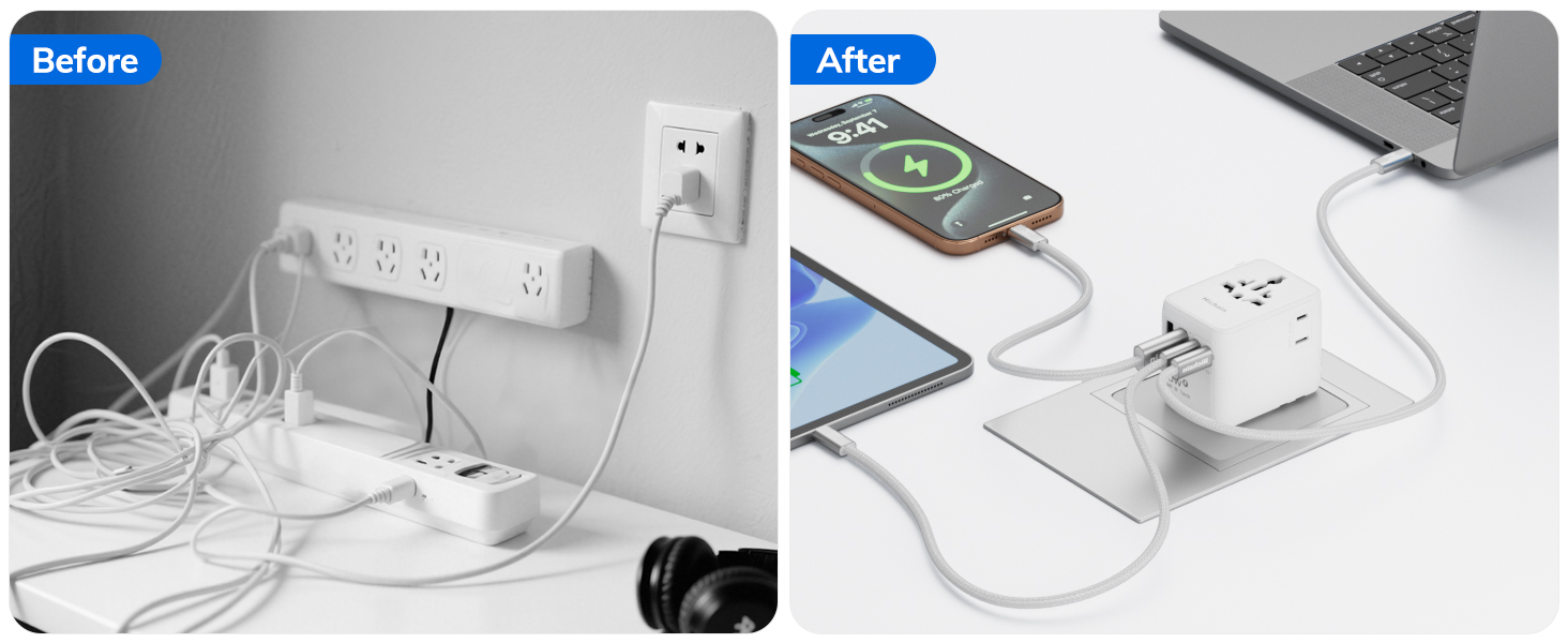 Hichain Universal Travel Adapter