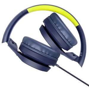 Kids Headphones with Microphone for School,Voopwink Wired Over Ear Headsets for Girls Boys Toddler