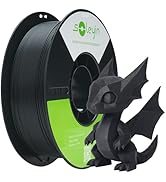 SOLEYIN Ultra PLA Filament 1.75mm PLA 3D Printer Filament High Speed 30-600mm/s Dimensional Accur...
