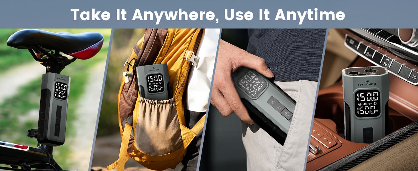 Tire Inflator Portable Air Compressor