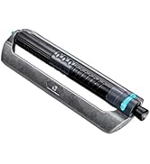 Lawn Turbo Oscillating Water Sprinkler 100004 Adjustable Pattern to Cover 4,250 sq.ft. by New Eng...