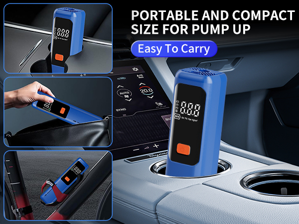 Car Tires, Inflatables, Motorcycle, Balls, Compact Bike Tire Pump