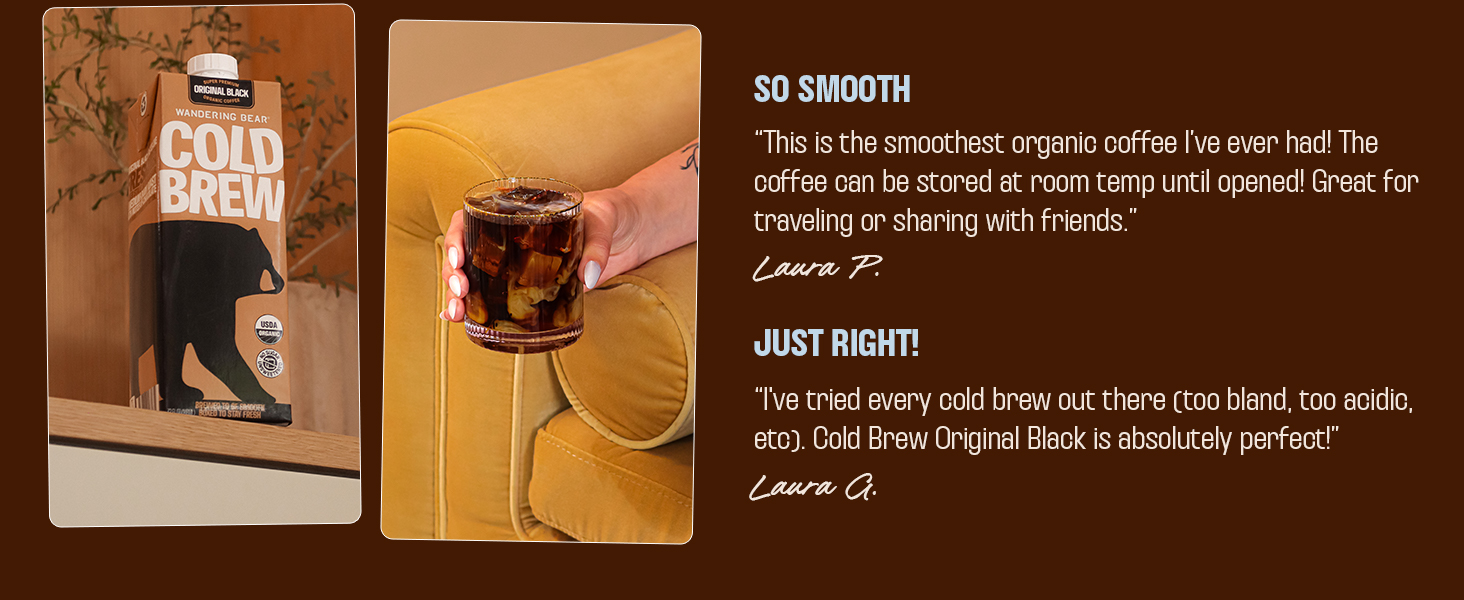 Wandering Bear Cold Brew 32 oz