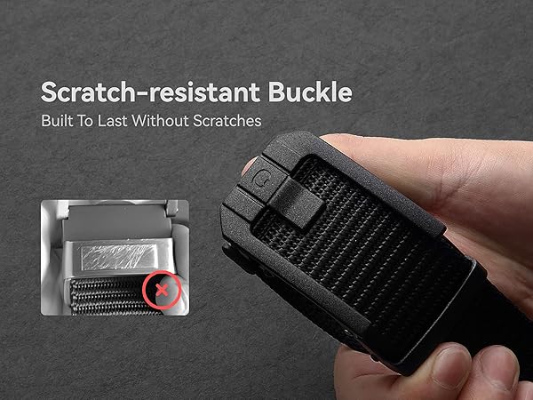 Scratch-resistant Buckle