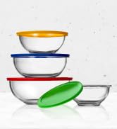 glass storage bowls