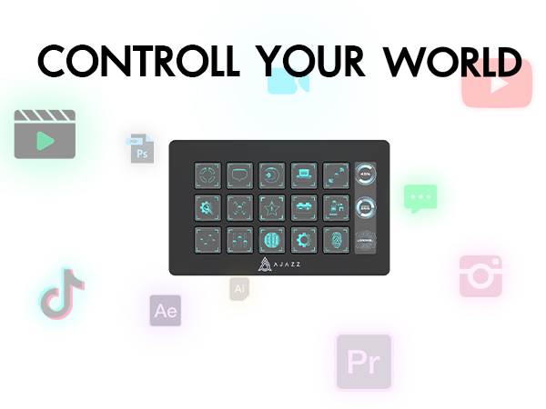 AKP153 Stream Controller for better control of your favorite apps