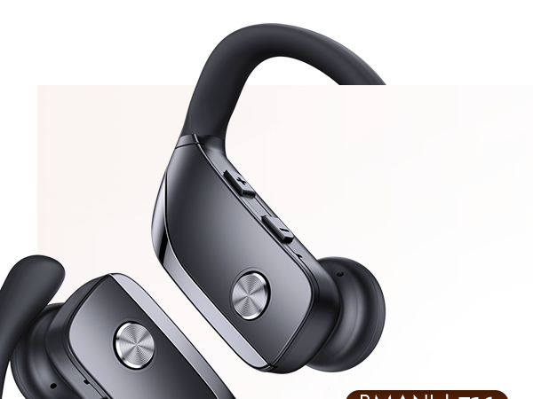 Wireless Earbuds with Over-ear Hook Designed for Sports