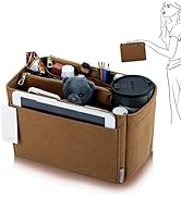 Purse Organizer, Felt Bag Organizer Purse Organizer Insert For LV Speedy, Neverfull, Graceful, Ne...