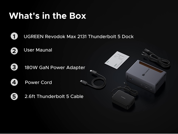ugreen thunderbolt 5 dock
