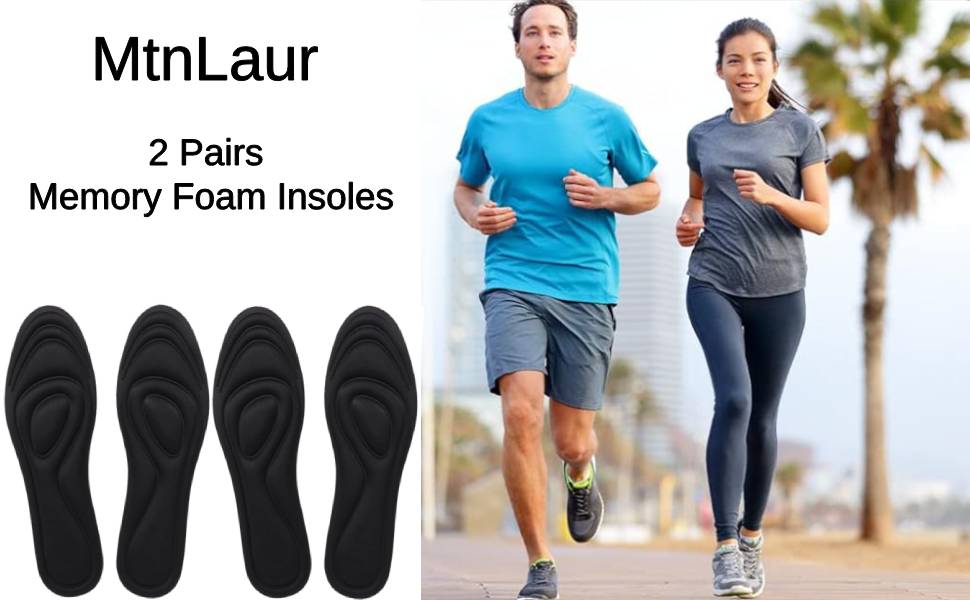 memory foam insoles for women