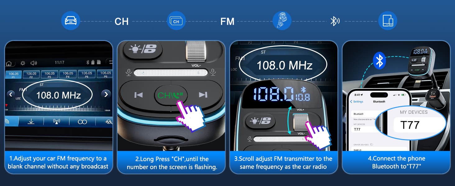 Bluetooth FM Transmitter