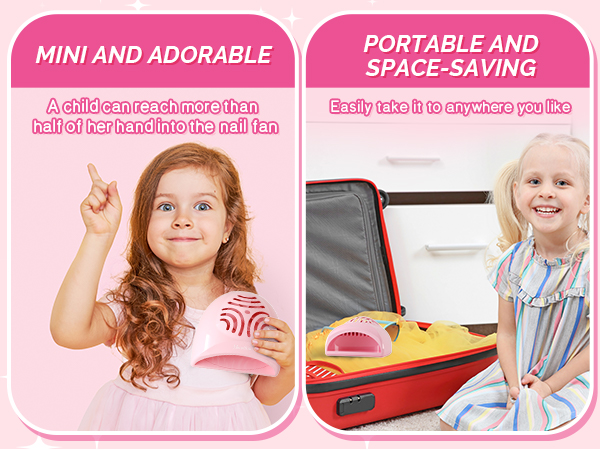 mini nail fan