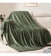 BEAUTEX Fleece Throw Size Blanket for Couch Sofa or Bed, Soft Fuzzy Plush Luxury Flannel Lap Blan...