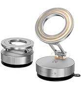 K&F CONCEPT Magnetic Phone Holder for Car, 360° Rotatable Vacuum Magnetic Phone Holder for Your C...