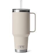 YETI Rambler 42 oz Tumbler with Handle and Straw Lid, Travel Mug Water Tumbler, Vacuum Insulated ...
