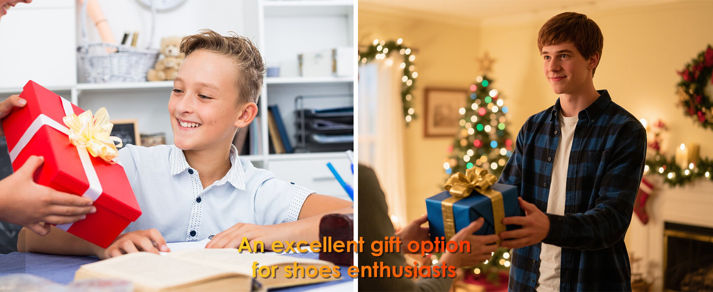 floating shoe display