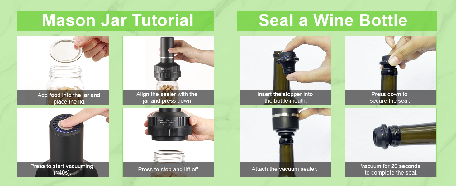 Portable Food Vacuum Cleaner