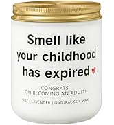 18th Birthday Candles - Gifts for Women Men Sister Friend Classmate, Funny Best Friend Friendship...