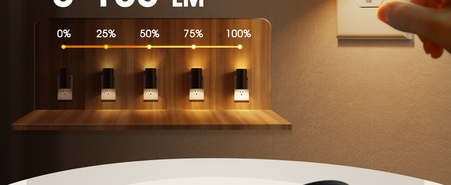 night light with dusk to dawn light sensor auto on off nightlight